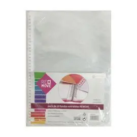 Recambio 10U Carpeta A4 Remove Espiral Pp
