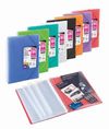 CARPETA ESPIRAL CON 60 FUNDAS CON GOMA A4 - NEGRO