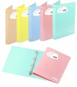 Carpeta Anillas Soft Pp A4 4 Anillas 25Mm Salmon