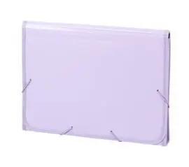 Acordeon Pp Soft Folio 13 Dptos Ribete Goma Malva
