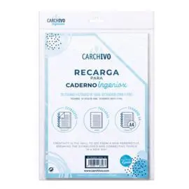 Recambio Bloc Ingeniox A4 50H Pauta 7Mm