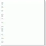 Multifin Recambio Liso Blanco 3002