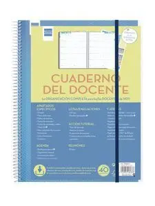 Docente Cuaderno- Agenda Sem. pag. Grande 230X310