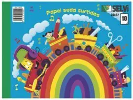 Bloc Papel Seda Colores