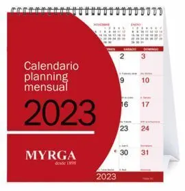 Calendario Sobremesa 2023