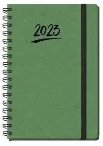 Agenda Anual 2023 Dp Nature D13 Wireo Td Tela Verd