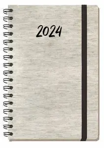 Agenda Anual 2024 Dp Nature D13 Wireo Tp Tela Aren