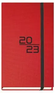 Agenda Anual 2023 Sv Liebana Nature Tela Rojo