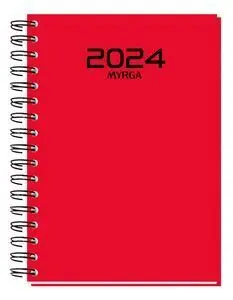 Agenda Anual 2024 Dp Dueñas Wireo Tapa de Poliprop