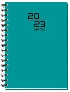 Agenda Anual 2023 Dp Dueñas D13 Turquesa