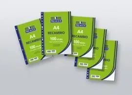 Recambio A4 100H 90Gr Horizontal Premier