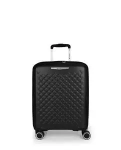 Maleta Cabina Expandible Queens Rigida Negro