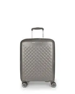 Maleta Cabina Expandible Queens Rigida Oro