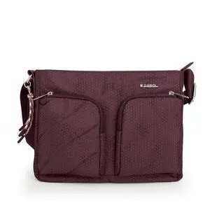 Bolso Bandolera Cuadrado 21X16 Aitana Burdeos