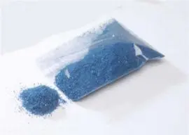 Bolsa Viruta Cristal Azul 250Grs para Belen