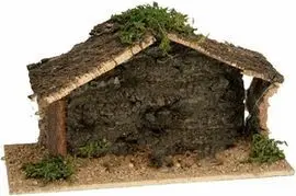 Nacimiento Portal de Belen Corcho 5 cm