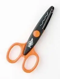 Tijera Dentada Blister-6 13Cm