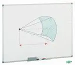 Pizarra Blanca 122X200 Marco Aluminio 11M-5
