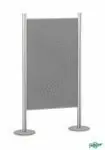 Mampara Modular 2 Caras Corcho Tapizado 100X150 Ma
