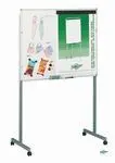 Pizarra Acero Vitrificado Blanco con Pinza para Bl