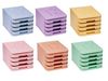 ORGANIZADOR 4 CAJONES DE 5CM CON PORTAETIQUETAS RO