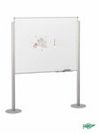 JUEGO 2 SOPORTES ALUMINIO PARA PIZARRA 195X35