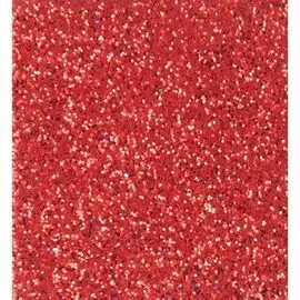 Lamina Goma Eva 60X90 Rojo Efecto Purpurina