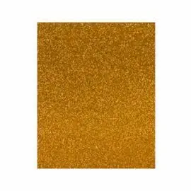 Lamina Goma Eva 20X30 Naranja Efecto Purpurina