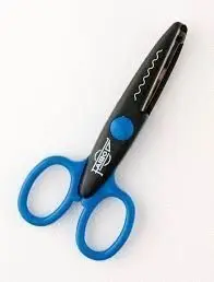 Tijera Dentada Blister-4 13Cm