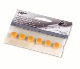 Imanes Redondos Blister 10 mm Amarillo
