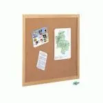Tablero Corcho 100X150 Marco Fibra 600-6Ind