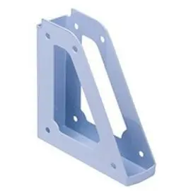 Revistero Plastico Azul Pastel