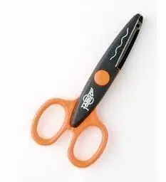 Tijera Dentada Blister-5 13Cm