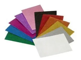 Lamina Goma Eva 40X60 Negro Efecto Purpurina
