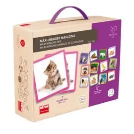 Juego Akros Maxi-Memory Mascotas