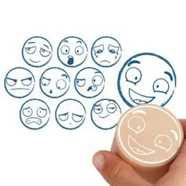 Juego Maxi-Sellos de las 10 Emociones