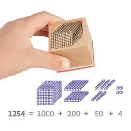 Juego Sellos de Descomposicion Numerica Base 10
