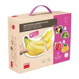 Juego Akros Baby Puzzles Alimentos Sanos