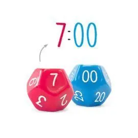 Juego Set Dados de la Hora (30 Uds)
