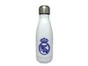 BOTELLA BLANCA DE ACERO 550ML REAL MADRID