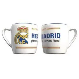 Taza Azul Bicolor Caja Real Madrid
