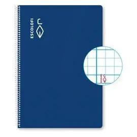 Bloc A4 80 Hojas 70G Cuadricula Pautada 4Mm Margen