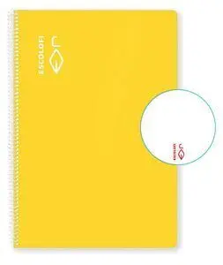 Bloc Espiral A4 80H 70G Liso Amarillo