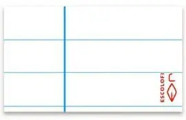 Libreta Folio 50 Hojas 70Gr Horizontal Margen Verd