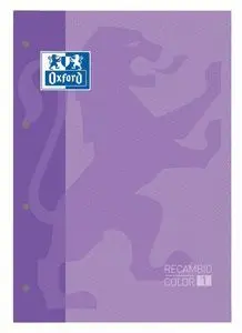 Recambio A4 4 Taladros 80H Cuadro 5Mm Oxford Malva
