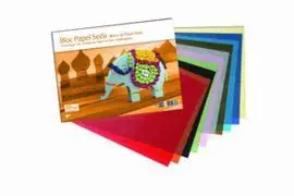 Bloc Manualidades Papel Seda Base