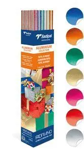 Expositor 25 Rollos Papel Metalizado 3M Colores St