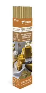 Expositor 25 Rollos Papel Kraft 3M Oro