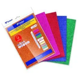 Cartulina Purpurina A4 Colores Intensos 5H