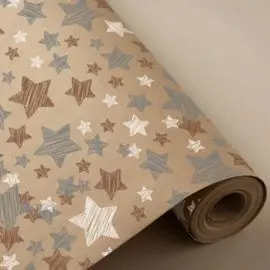 Papel Regalo Bobina 31Cm 2K 100 Kraft Reciclado e